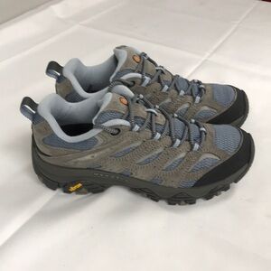 Merrell Gray and Blue Hiking Shoes
